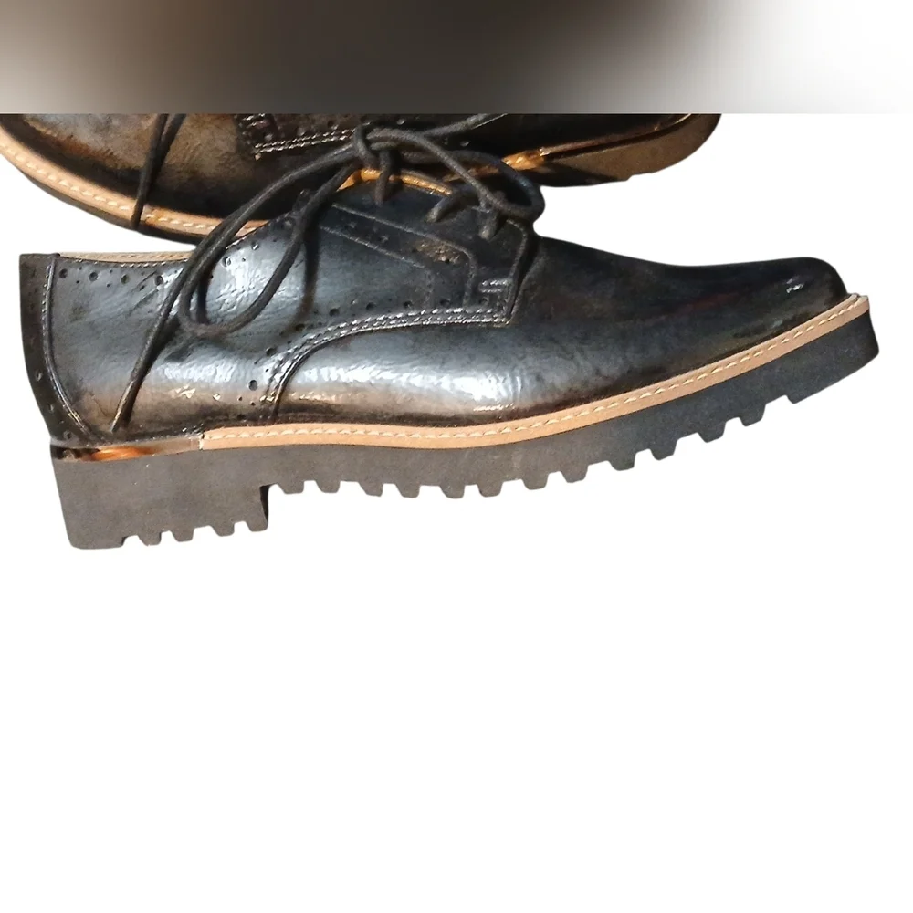 Franco Sarto -NWOB Ladies Black Lace Up Comfortable & Supportive, Non-slip Shoes - Picture 9 of 12